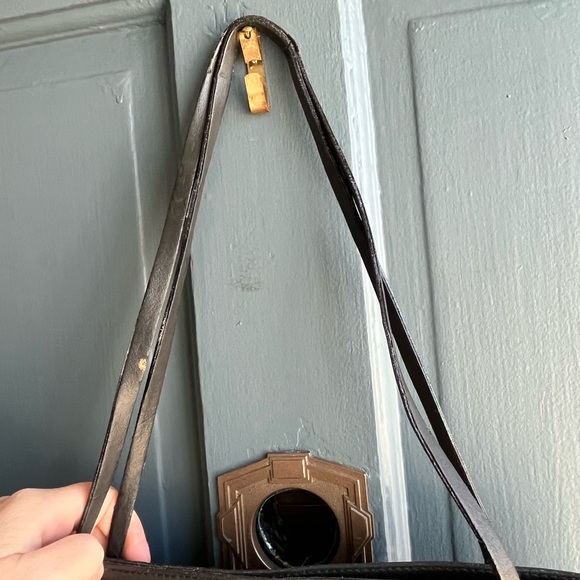 Furla Black Leather Tote - REHAB PIECE - Picture 5 of 6